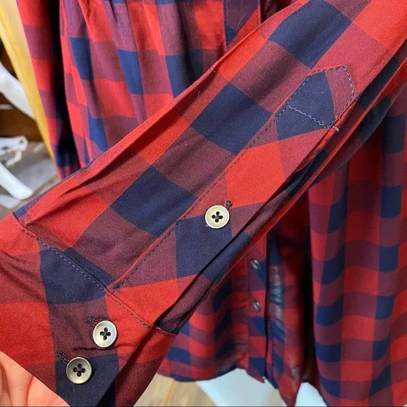 NWT Torrid Buffalo Plaid Shirt - Picture 3 of 6